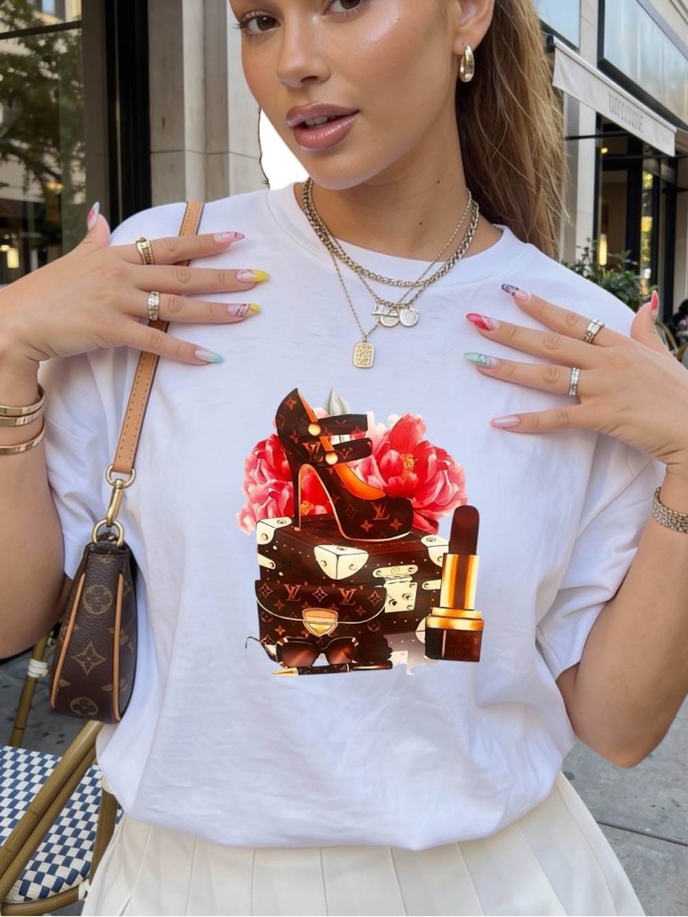 Fashion t-shirt. S M L XL XL pick one - Picture 13 of 17